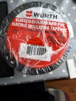 WÜRTH 5 x VDE Elektro-Isolierband -30MM x 0.15MM x 25M-Schwarz Baden-Württemberg - Kornwestheim Vorschau