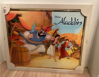 Bild Disney Aladdin / Bilderrahmen Gold Sachsen - Lößnitz Vorschau
