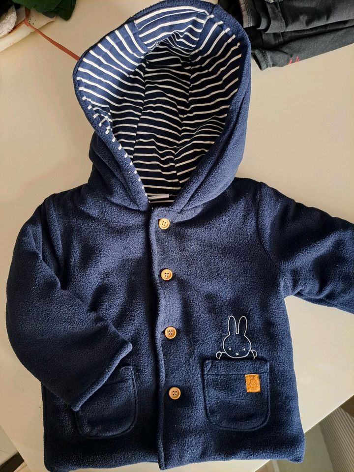 Miffy fleecejacke mit Kapuze gr 80 in Waldfeucht