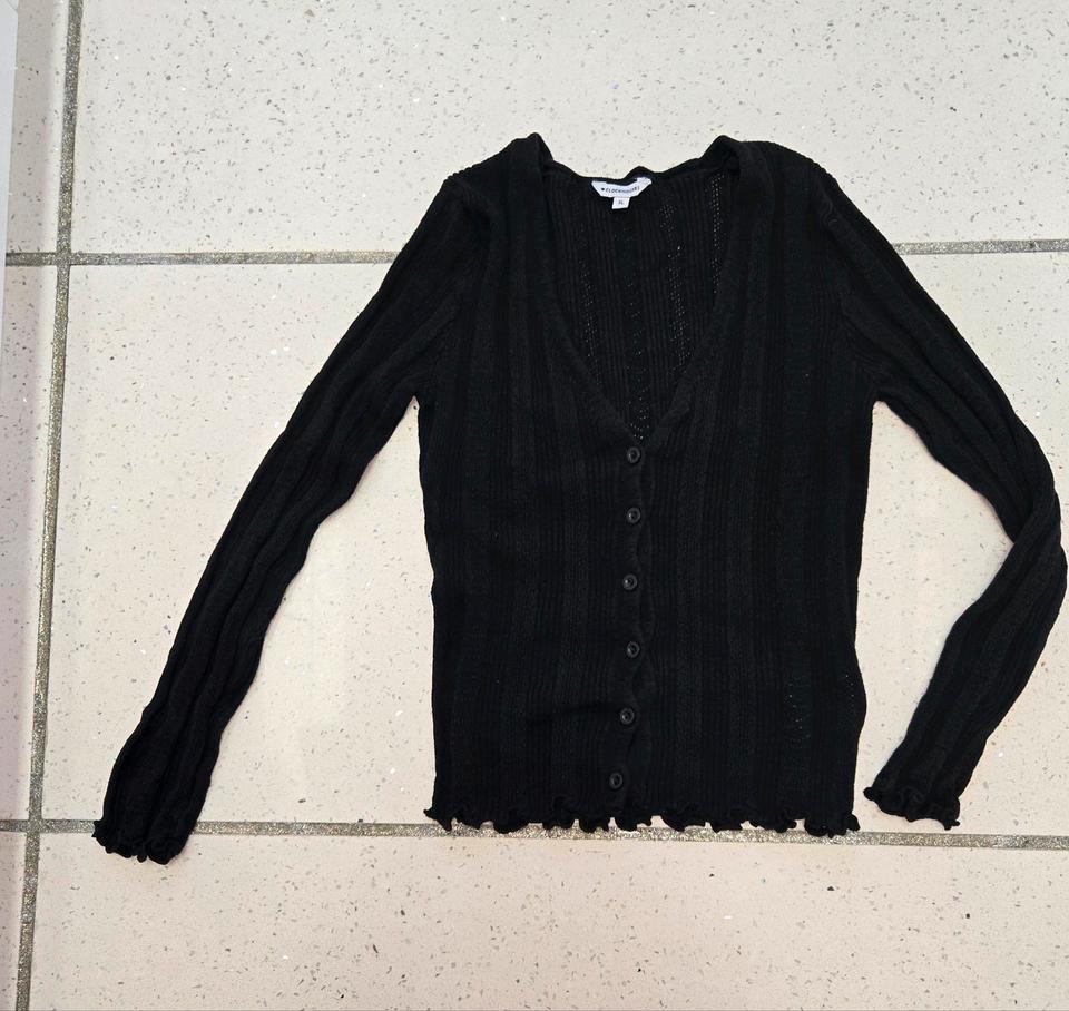 36/38 #Damen #Strickjacke #Pullover #schwarz #Lochmuster in München