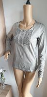 Linea Tesini Shirt Volant grau NEU Bluse Gr. 34+46 Nordrhein-Westfalen - Hamm Vorschau