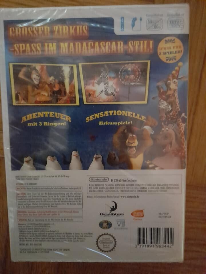 Madagascar 3 - Flucht durch Europa (Nintendo Wii, 2012) neu in Sinsheim