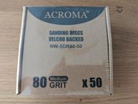 ACROMA 50x Schleifscheiben NW-5DR80-50 Gr. 80 Medium Handwerk NEU Nordrhein-Westfalen - Gütersloh Vorschau