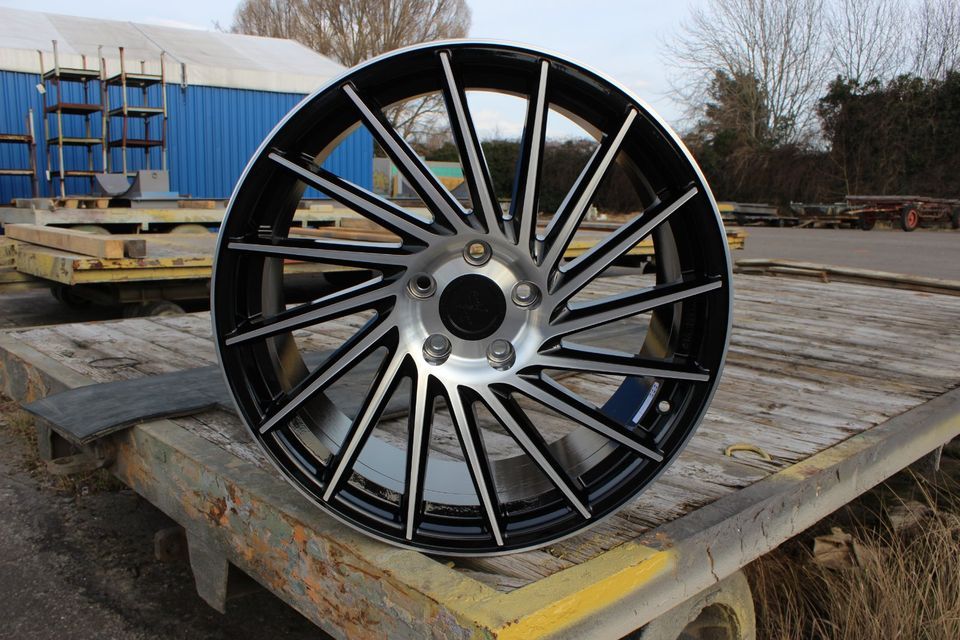 19 Zoll Felgen 5x112 Keskin KT17 Alufelgen Audi Seat Skoda VW in Großbeeren