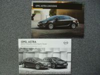 Prospekt Preisliste Opel Astra j Limousine neuwertig !!! Niedersachsen - Wrestedt Vorschau