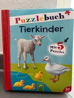 Puzzlebuch Tierkinder NEU Bayern - Birgland Vorschau