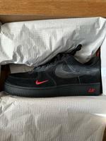 Original Nike Air Force 1 Low Schwarz Purpurrot Gr:45 NEU/OVP TOP Nordrhein-Westfalen - Krefeld Vorschau