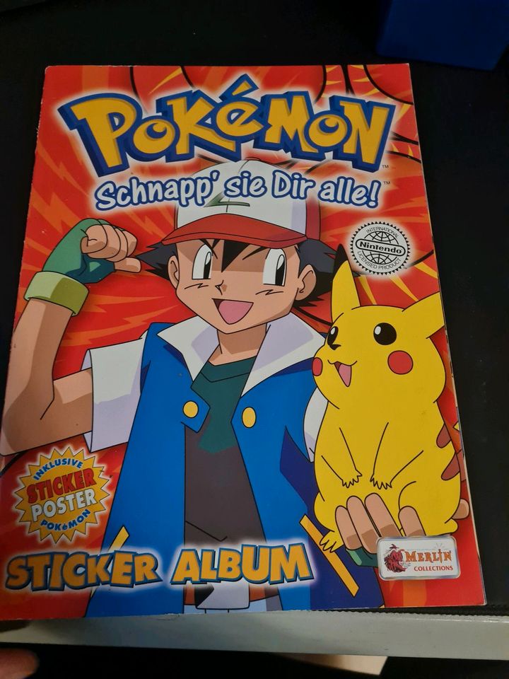 Pokemon Sticker Heft . Guter Zustand + Sticker in Baden-Baden