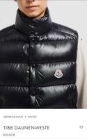 Moncler Tibb Gilet Tibb Vest (Weste) Bayern - Landsberg (Lech) Vorschau