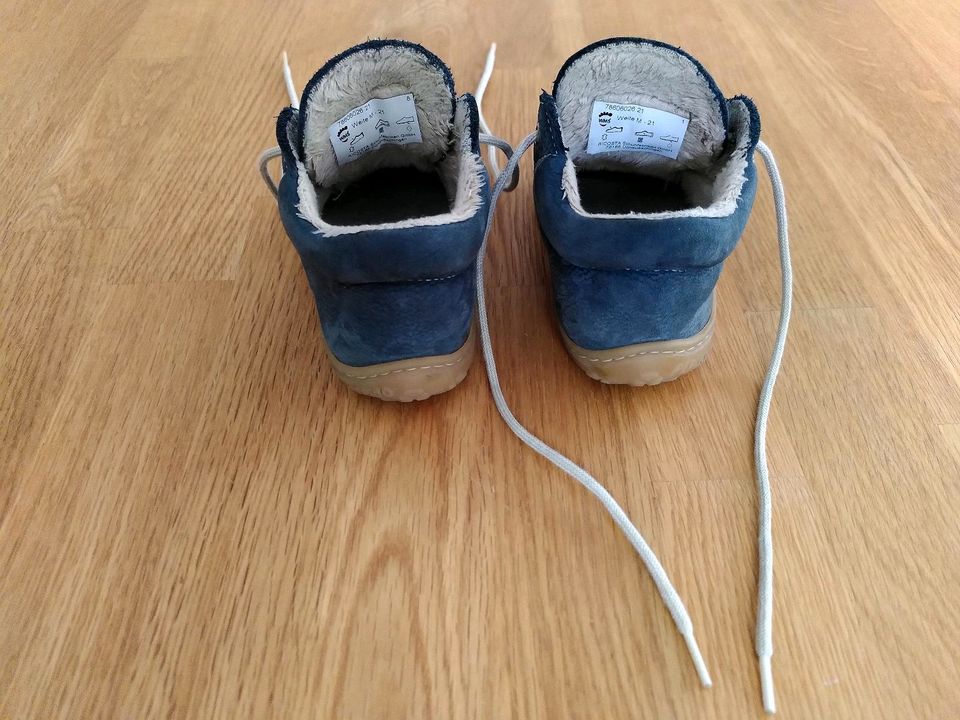 Gefütterte Schuhe Kleinkind blau Pepino, Gr 21 in Hamburg