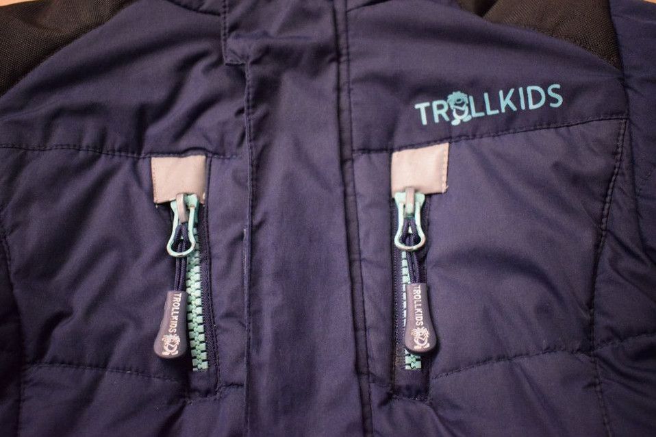 Trollkids Narvik Winterjacke Parka Gr.98 * blau türkis in Rudersberg