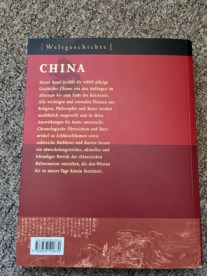Buch China (Weltgeschichte) - Hrsg. Edward Shaughnessy in Neustadt