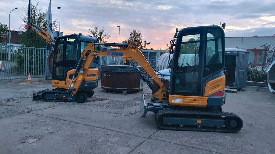 Minibagger 2,8t, XCMG XE27E,  miet mich, Sunward Baugleich in Solms