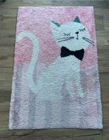 Teppich Katze rosa Kinderzimmer 90 x 130 cm Bayern - Pfaffing Vorschau