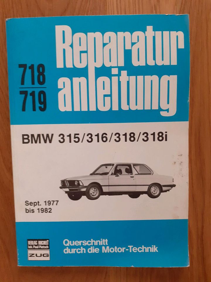 Reparaturanleitung  BMW 315/316/318/318i, inklusive Versand in Leinfelden-Echterdingen