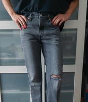 ♡ Levi's 501 ♡ 90's Jeans Straight Leg Damen Gr. W 26 L 32 grau Brandenburg - Potsdam Vorschau