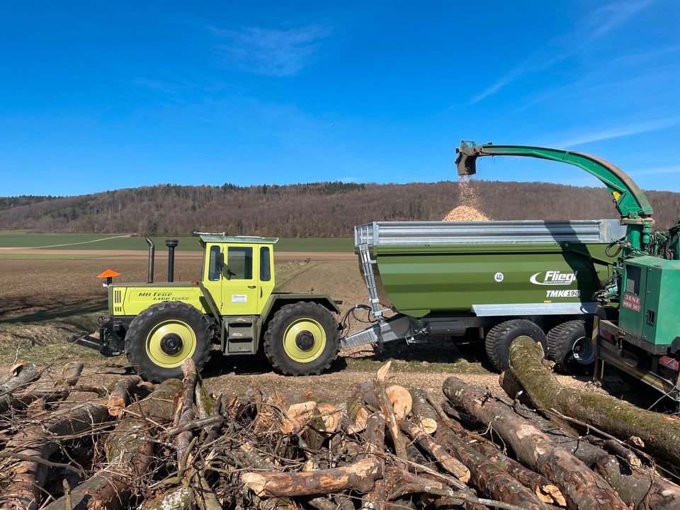 Fliegl TMK 190 FOX Muldenkipper, Kipper Anhänger Traktor in Rennertshofen