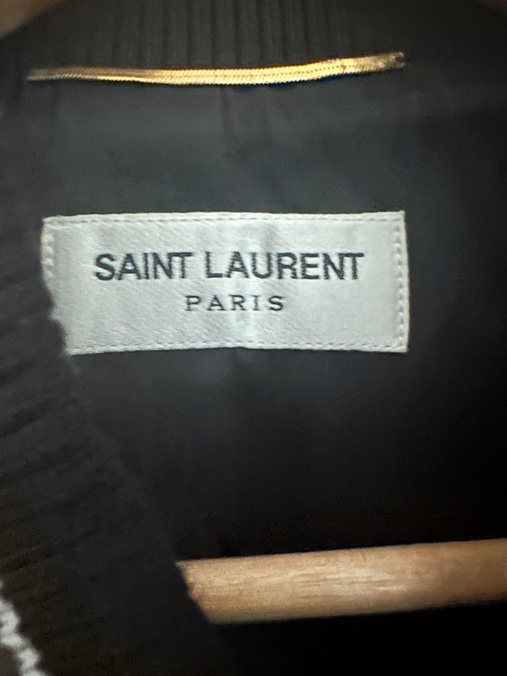 Saint Laurent Teddy College Jacke Blouson neuwertig XS in Mainz