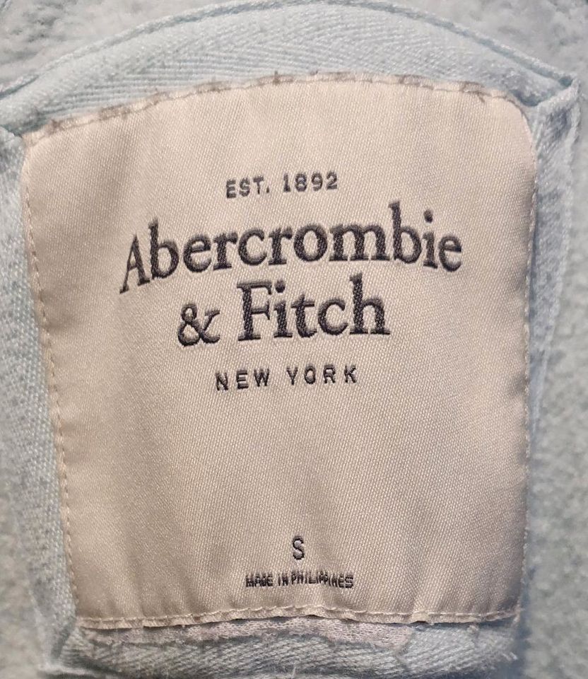 Abercrombie&Fitch Gr.36 Hoodie Kapuzenjacke Kapuzenpullover bleu in Babenhausen