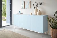 Sideboard MAXI 150cm Kalkbleu matt lackiert mit gemusterter Front Schleswig-Holstein - Nahe Vorschau