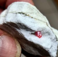 Realgar Lengenbach Binntal Schweiz Mineralien Kristalle Hessen - Ebersburg Vorschau