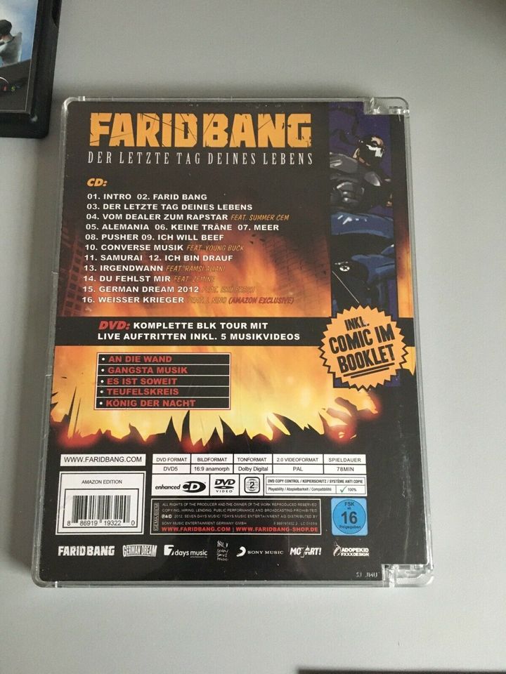 Farid Bang der letzte Tag deines Lebens Amazon Edt ink. Versand in  Nordrhein-Westfalen - Krefeld | Musik und CDs gebraucht kaufen | eBay  Kleinanzeigen ist jetzt Kleinanzeigen