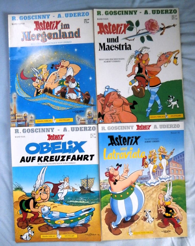 ASTERIX Sammlung (seit 1968) 34 Hefte in Hannover