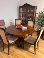Wir verkaufen Esstisch mit 6 Stühlen, Holz,Antik Baden-Württemberg - Mannheim Vorschau