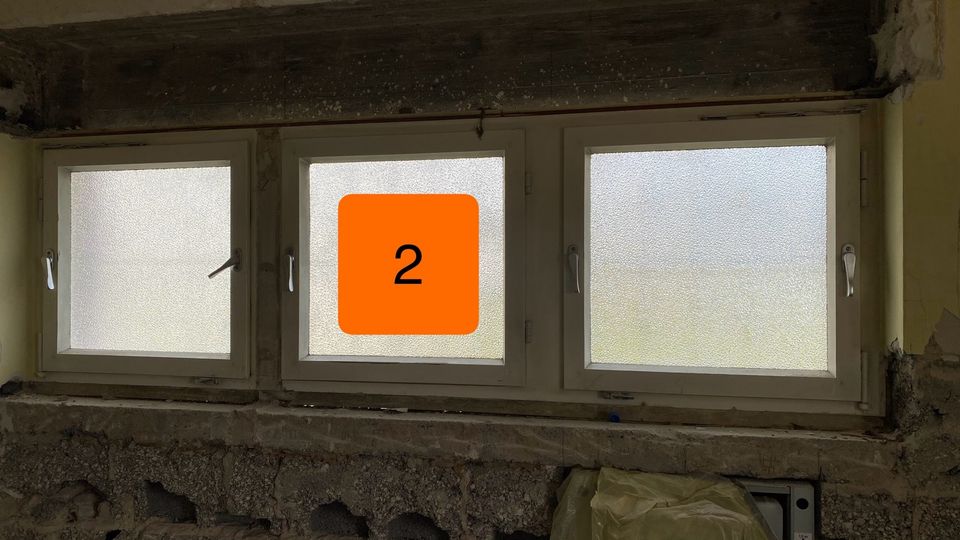 4 Holzfenster | weiß in Erzhausen