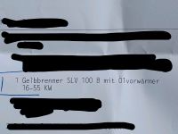 Gebrauchter Gelbbrenner Slv  100 b mit ölvorwarmer  16-55kw Bayern - Wörnitz Vorschau