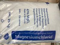 NEU 25 kg Magnesiumchlorid, Auftaumittel Magnesium Chlorid Hessen - Dornburg Vorschau