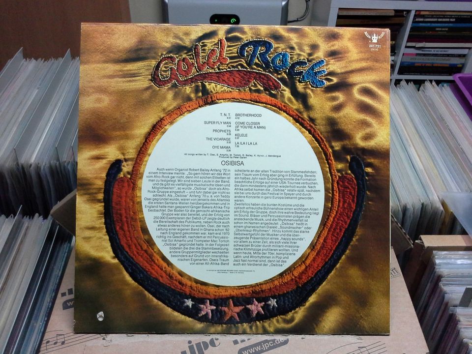 Osibisa - Gold Rock (LP) in Bad Kissingen