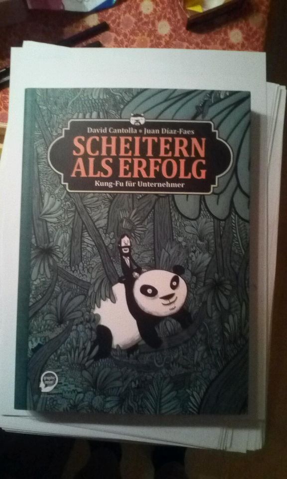 Comic "Scheitern als Erfolg - Kung-Fu für Unternehmer" in Aachen