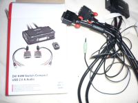 DVI KVM Switch Compact USB 2.0 &Audio Sachsen-Anhalt - Weißandt-Gölzau Vorschau