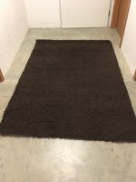 Hochflor Teppich dunkel braun 140x200 cm Baden-Württemberg - Kressbronn am Bodensee Vorschau