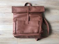 Monk & Anna Rucksack Backpack Rolltop chestnut braun Leder NEU Bayern - Grabenstätt Vorschau