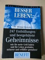 Besser leben! Das Insider Buch Dr. Dietmar Kowertz Bayern - Weißenburg in Bayern Vorschau