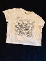 Weißes bauchfreies T-Shirt Niedersachsen - Küsten Vorschau