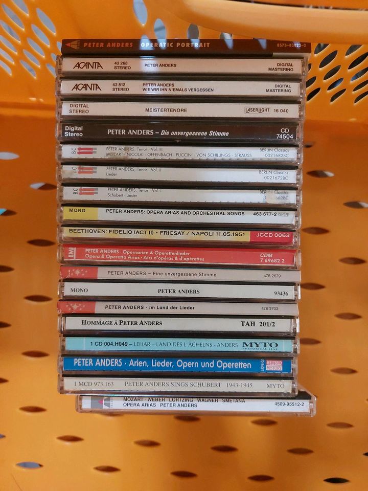 19 Peter Anders CDs in Lübeck