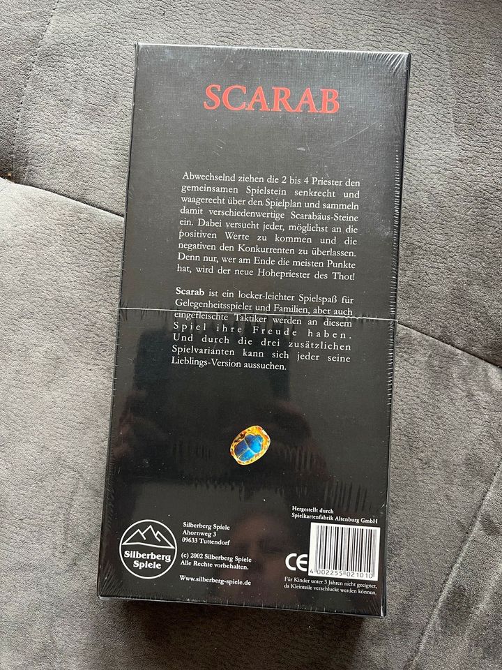 Spiel Scarab -- Nico Reuter -- Silberberg Spiele -- NEU & OVP in Wremen