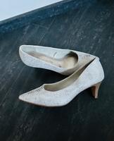 Tamaris Touch It Damen Pumps / Farbe Silber glitzernd / Gr. 37 Hessen - Schauenburg Vorschau