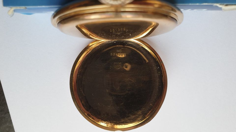Goldtaschenuhr „Chronometre Brüder Zirner“ - K u K Hofjuwelier Wi in München