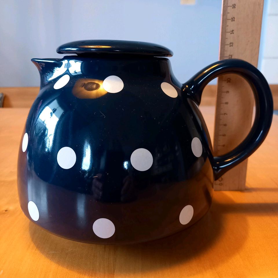 Tee- oder Kaffeekanne,Polka Dots in Hohenthann