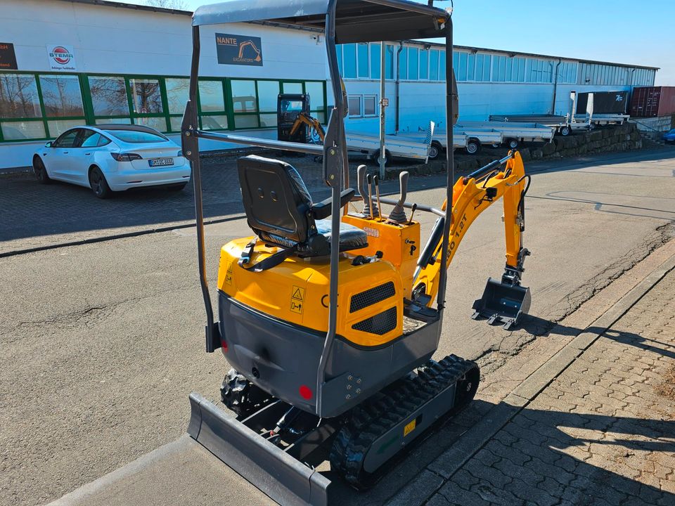 Minibagger Microbagger 1,2T mit Yanmar Diesel & Löffelpaket * in Waldbröl