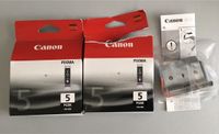 2x Canon Pixma PGBK 5 / PGI-5BK / 0628B001 Tintenpatrone schwarz Bayern - Sulzbach-Rosenberg Vorschau