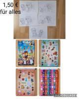 Set 1,50€ Paw Patrol Sticker u. Ausmalbilder mit Skye u. Everest Nordrhein-Westfalen - Weilerswist Vorschau