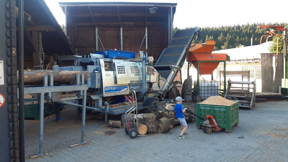 Sägespaltautomat Binderberger SSP 520 D Spaltautomat Brennholz in Weitnau