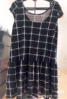 Kurzarm Kleid Baumwolle Gina Tricot Karo kartiert schwarz weiß Buchholz-Kleefeld - Hannover Groß Buchholz Vorschau