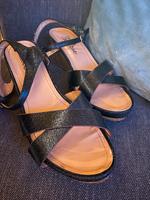 Sandalen Gr.40 schwarz von Ella Cruz Bayern - Hersbruck Vorschau