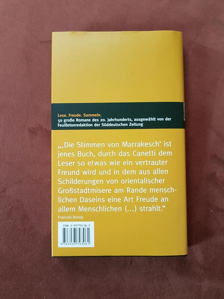 Hardcover, Elias Canetti: die Stimmen von Marrakesch in Ludwigsburg